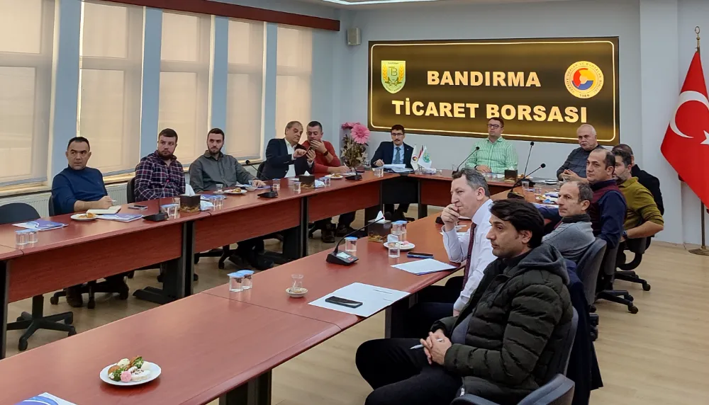 Ticaret Borsası Zeytin Komisyonu toplandı