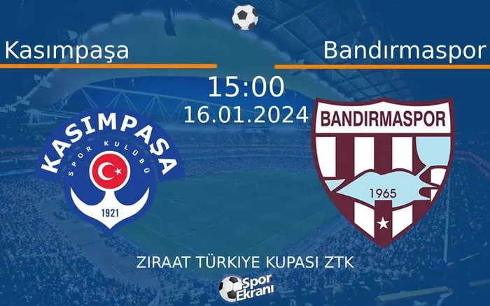 Bandırmaspor, Kasımpaşa önünde