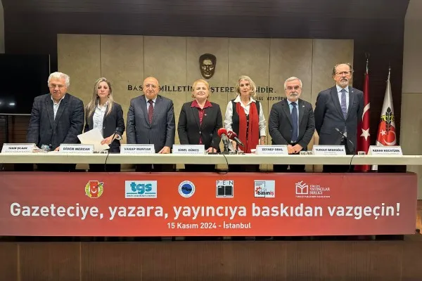 TGC, TGS, TYS, PEN Türkiye, DİSK Basın İş ve TÜRKYAYBİR:“Etki ajanlığı düzenlemesi taslağı iptal edilmelidir”