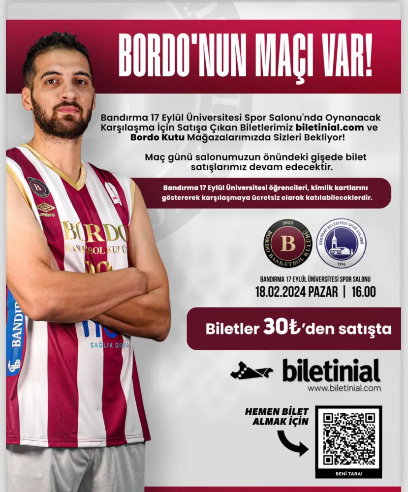 Bordo Basket’in önemli maçı