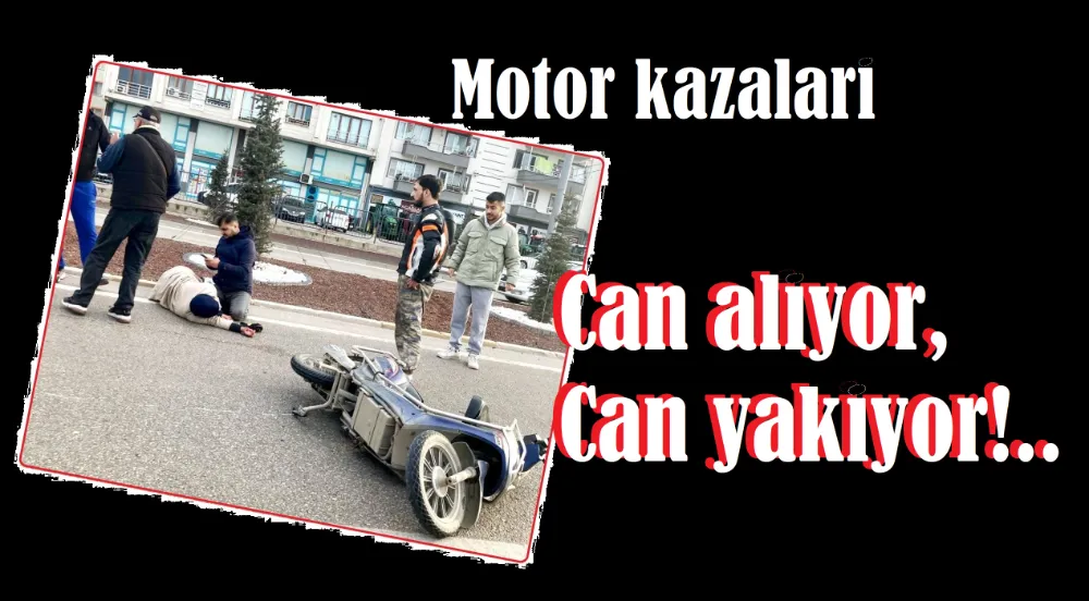 Motor kazalarında büyük artış