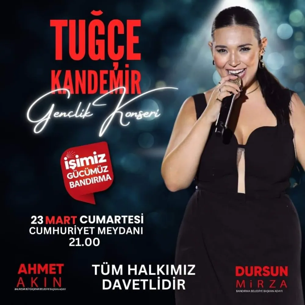 Tuğçe Kandemir konser verecek