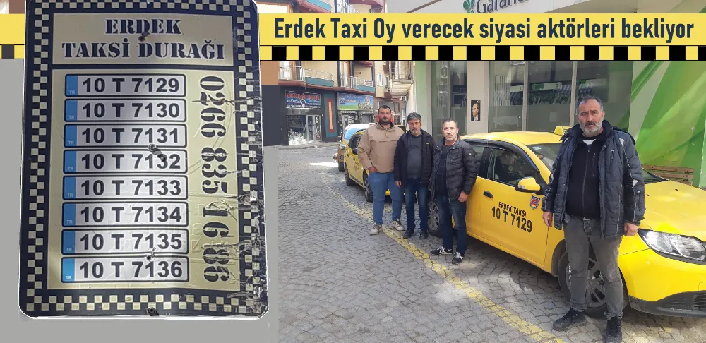 Yarım Asırlık ERDEK Taxi bu kışı