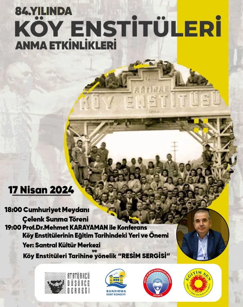 Konsey’den “Köy Enstitüleri” etkinliği