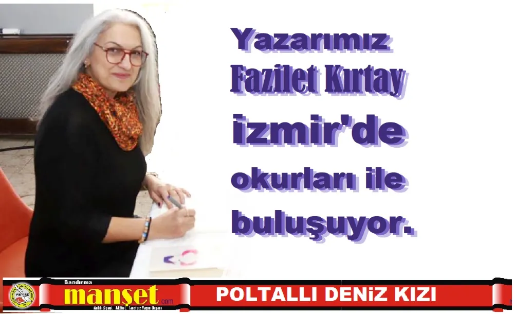 Postallı Deniz Kızı İzmir'de