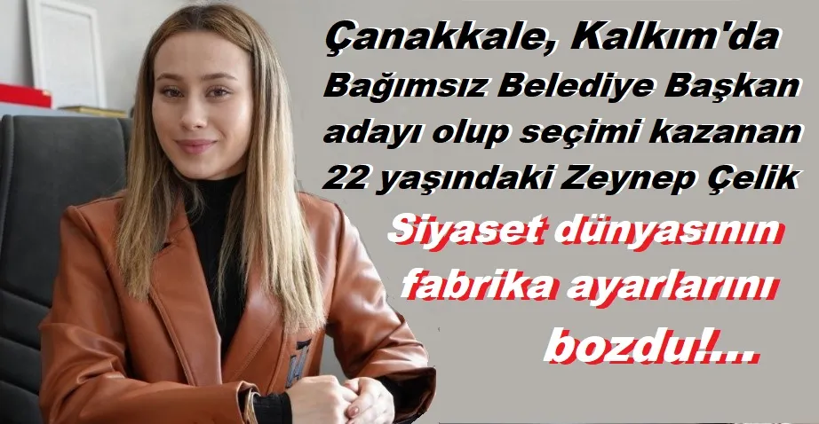 Kalkım, kalkınmaya en genç başkanla başladı