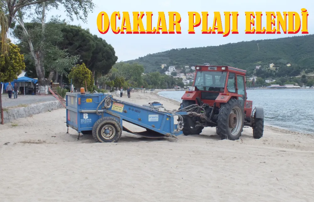 Plajlar tüm hızıyla sezon hazır