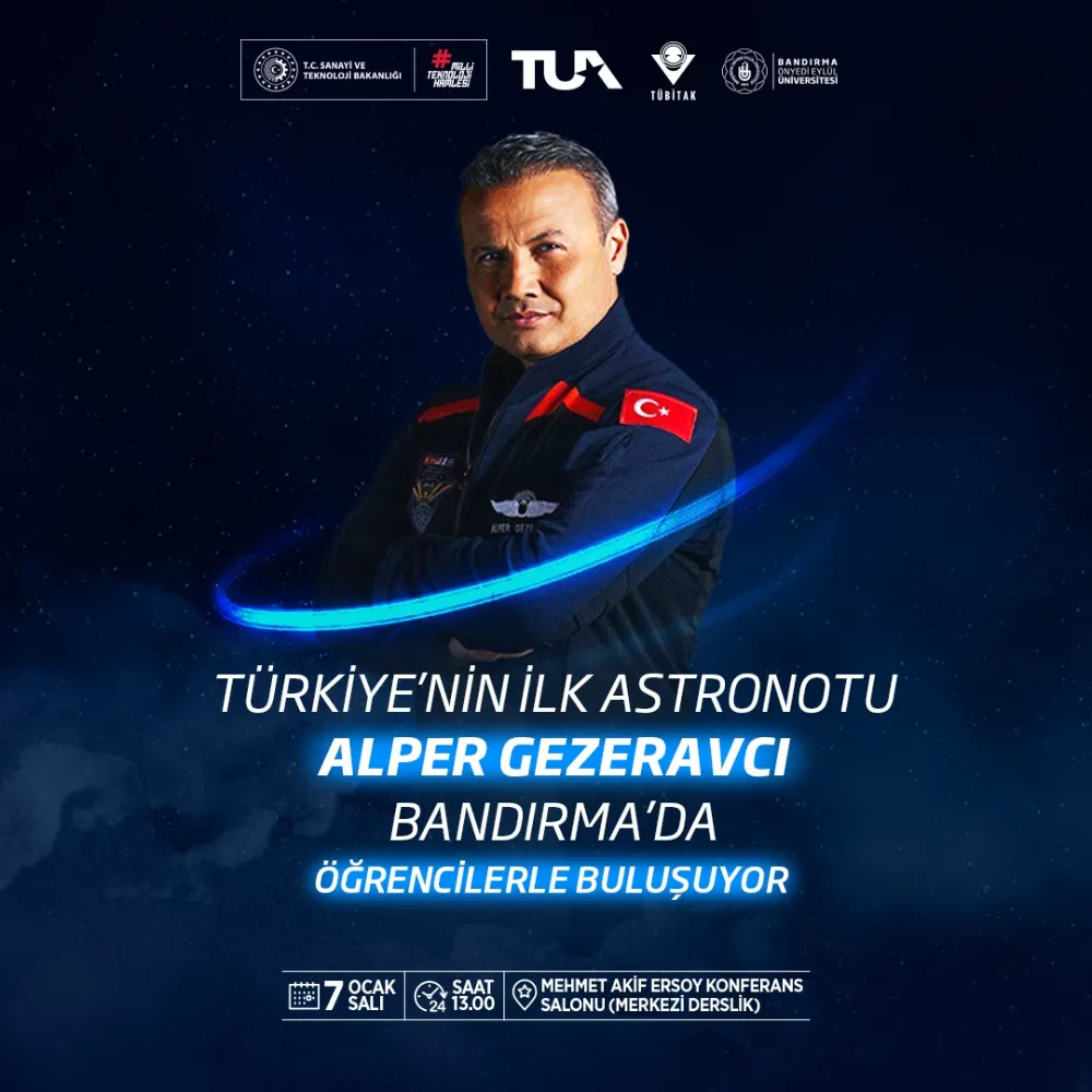 Astronot Alper Gezeravcı Öğrencilerle Buluşuyor