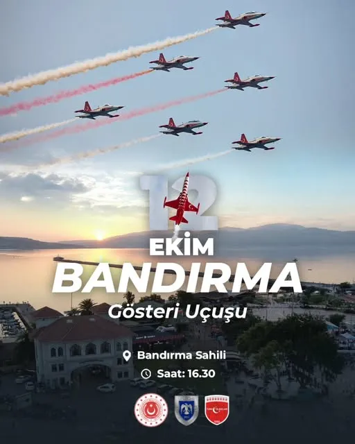 TÜRK YILDIZLARI BANDIRMA