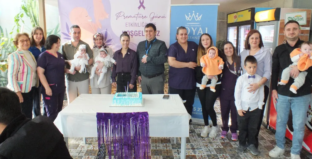 Özel Royal Hastanesinde “prematüre çocuklar” günü