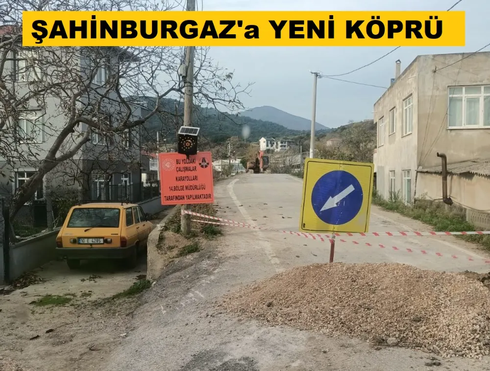 Karayolları Şahinburgaz köprüsünü yenileniyor