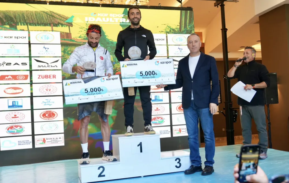 Kaz Dağları’nda 9. Kar Spor İda Ultra Maratonu Heyecanı Yaşandı