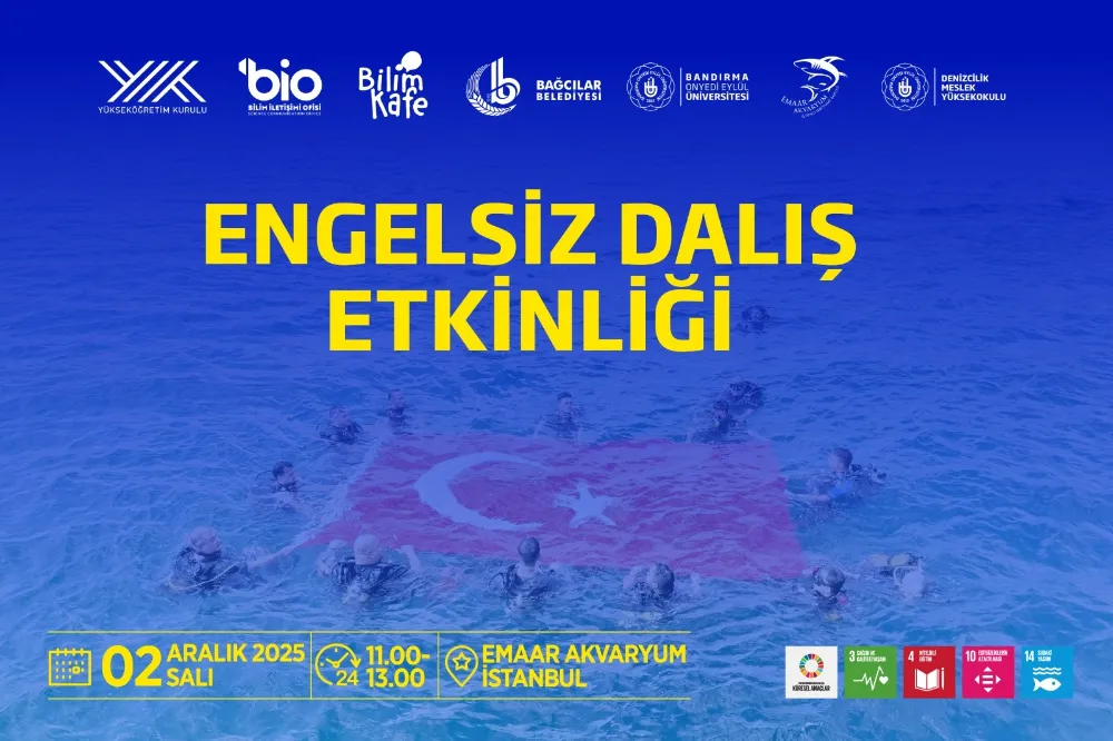 3 Aralık Engelsiz Dalış Etkinliği: Su Altında Engel Yok