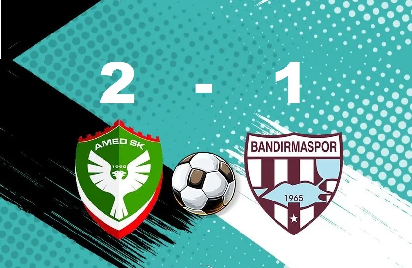 Amed 2-1 Bandırmaspor