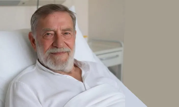 Ahmet Mekin hastanede  