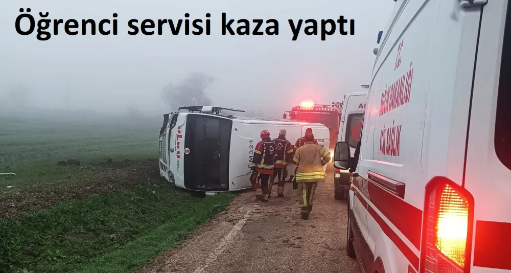 Yüreği ağıza getiren kaza