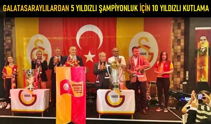 GS taraftarlar derneği 25. Şampiyonluk kutlaması için tarih belirliyor.