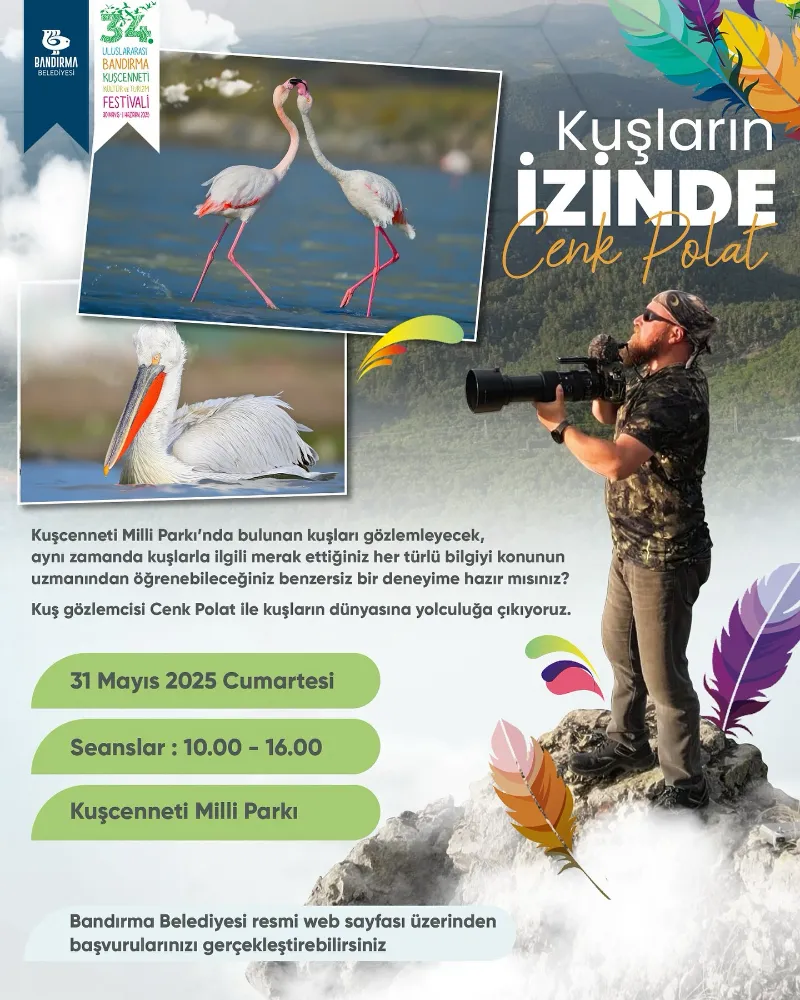 “Kuşların İzinde” programı
