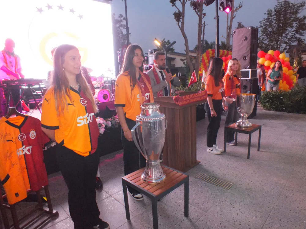 Galatasaray gecesinde büyük coşku