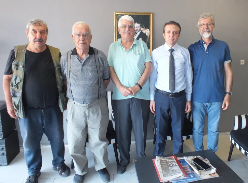 Demirdaş’dan gazetecilere veda ziyareti