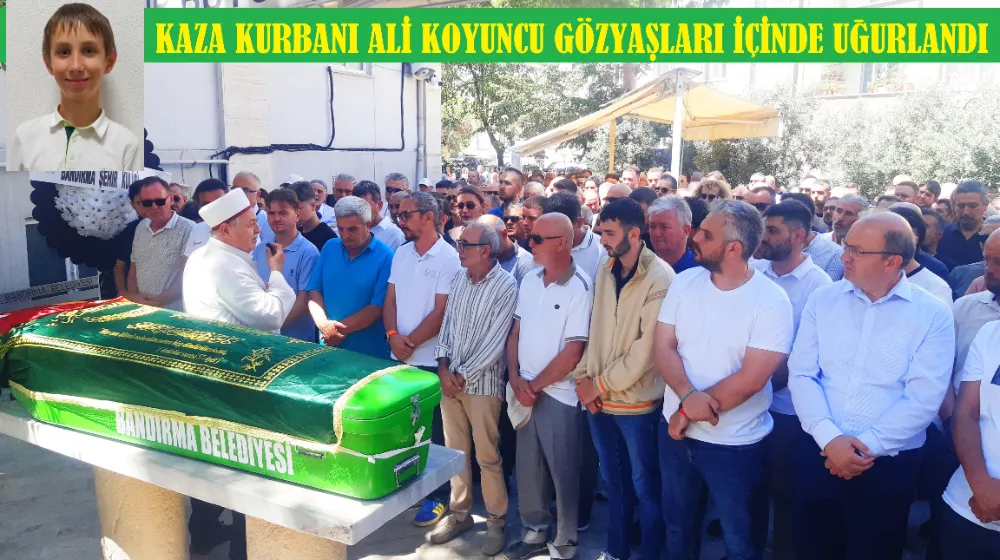 Kaza kurbanı öğrenci toprağa verildi.
