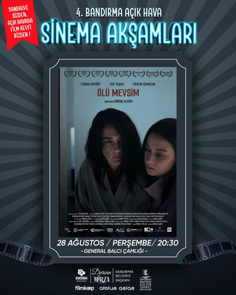 “Yıldızların Altında, Şehrin Ortasında Sinema Keyfi” 