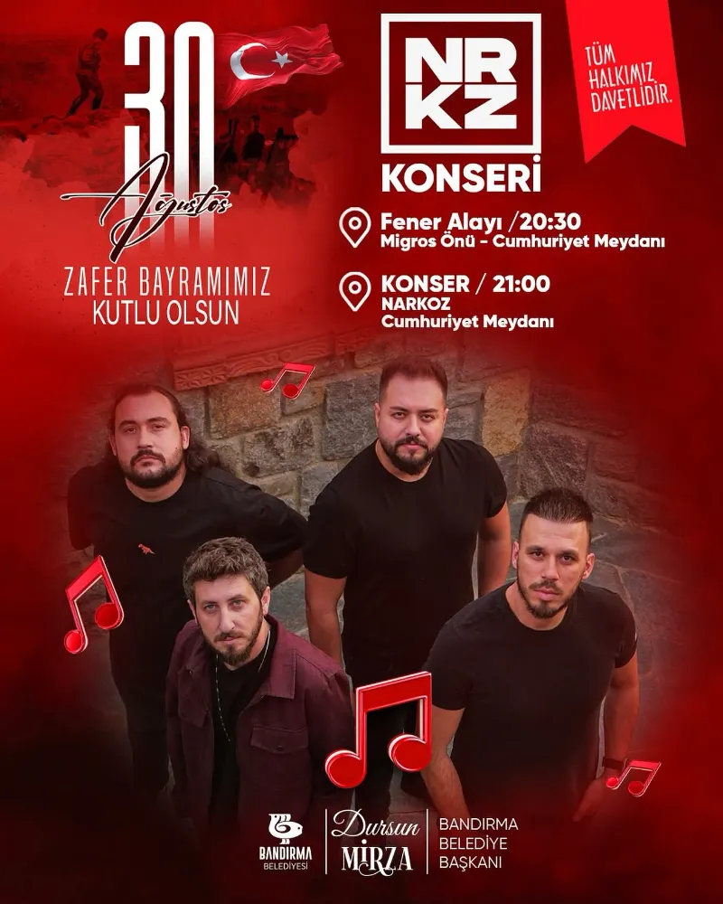 30 Ağustos programı 