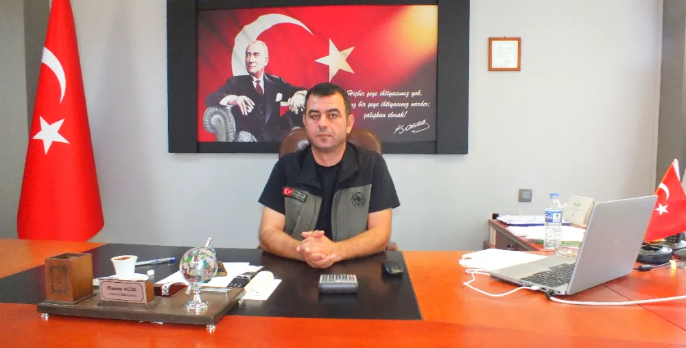 Bandırma Orman İşletme Müdürü Hasan Açık: “Ormanlarımıza sahip çıkalım”