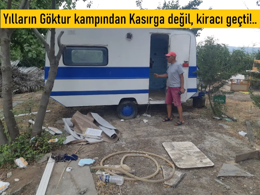 Göktur Kampta tahliye kasırgası