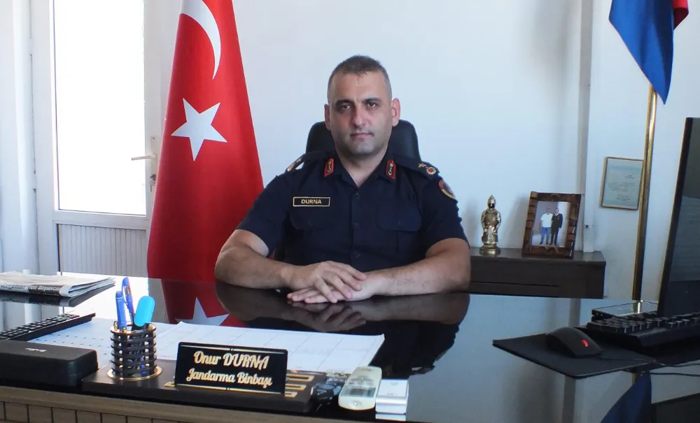 Jandarma Komutanı Durna’ya ziyaretler