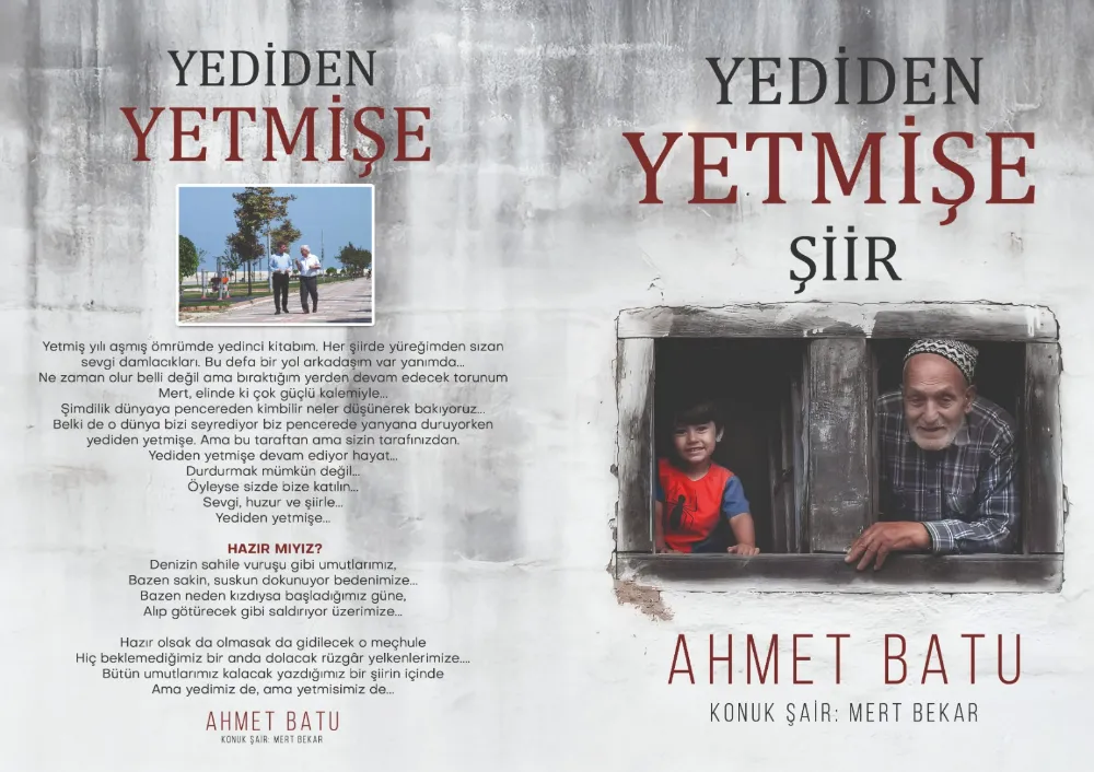 “Yediden Yetmişe” Ahmet Batu’dan yedinci kitap geliyor