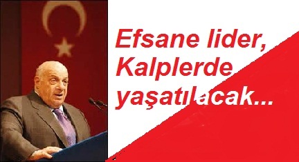 Efsane lider Cumhuriyet Parkı`na defnedilecek.
