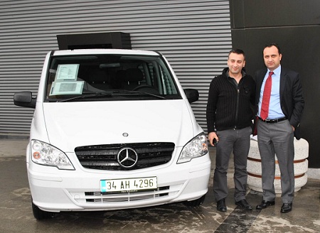 Mercedes`ler göz kamaştırdı