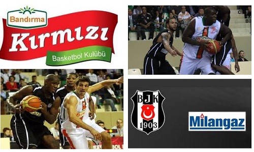 Bandırma Kırmızı Beşiktaş Milangaz`ı ağırlıyor