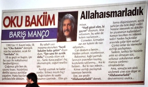 Barış Manço anıldı
