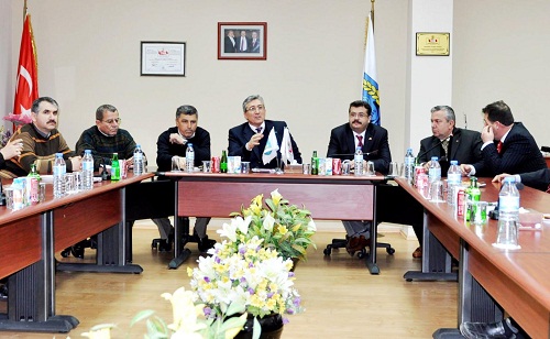 MHP den Borsa ziyareti.