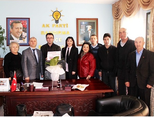 Balgöç`den AKP ziyareti