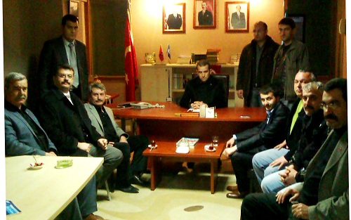 Bandırma Ülkü Ocakları`nda Bayrak Değişimi