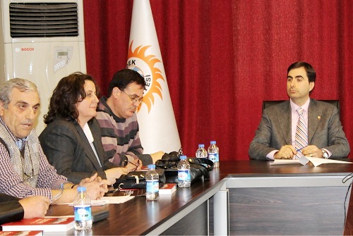 Erdek meclisinde 2.maddelik gerginlik