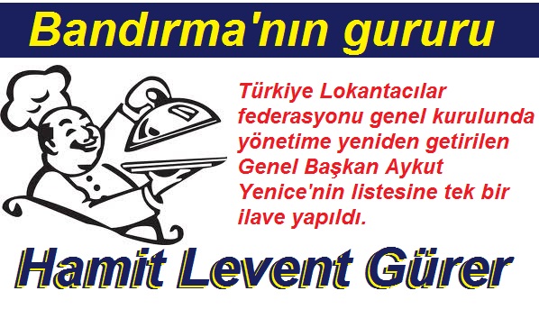 Hamit Levent Gürer federasyon yönetiminde