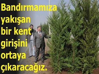 KENT GİRİŞİ DÜZENLEME ÇALIŞMALARI BAŞLADI