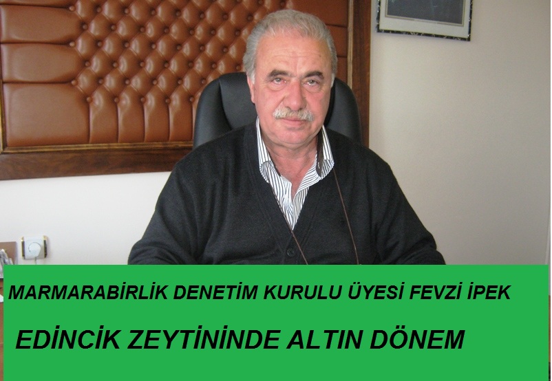 Edincik Zeytininde altın Dönem