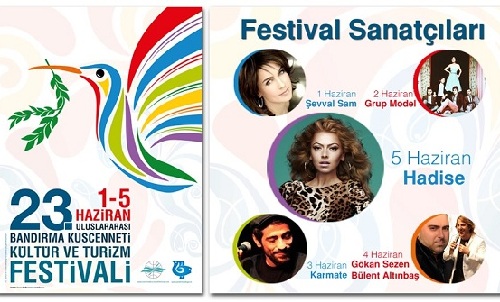 Festivalin rüzgarı geldi