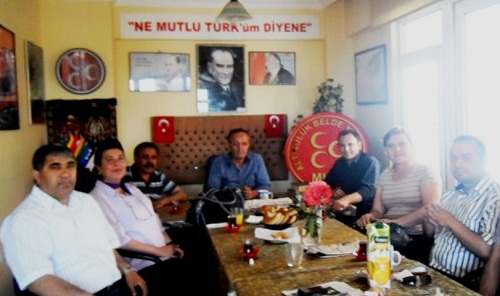 ALTINOLUK`LU MUHTARLARDAN MHP
