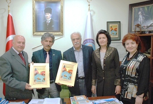 Biga kaymakamı Fatih Genel`e Ziyaret