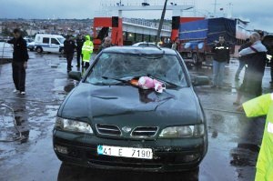 Bandırma`dan Tekirdağ`a sefer yapan Yener C ro ro`da aile faciası