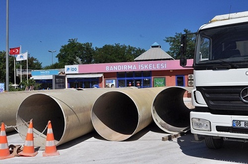 BANDIRMA NIN KANAYAN YARASINA İLK KEPÇE