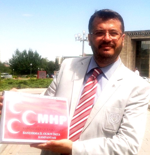 MHP İmzaları TBMM teslim etti