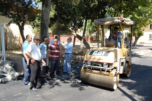 Çınarlı`da çay keyfi