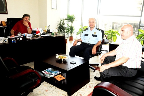 Emniyet müdürü A.Çılman kente veda ediyor